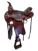 15 Inch Used Big Horn Light Flex Trail Saddle 811 MediumTree