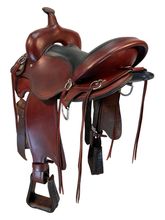 15 Inch Used Big Horn Light Flex Trail Saddle 811 MediumTree
