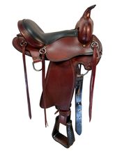 15 Inch Used Big Horn Light Flex Trail Saddle 811 MediumTree