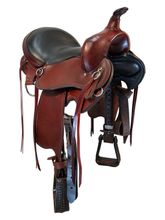 15 Inch Used Big Horn Light Flex Trail Saddle 811 MediumTree