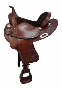 15 Inch Used Big Horn Trail Saddle 908
