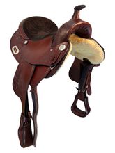 15 Inch Used Big Horn Trail Saddle 908