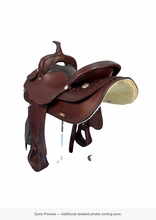15 Inch Used Big Horn Trail Saddle X Wide Tree 1681
