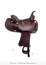 15 Inch Used Big Horn Trail Saddle X Wide Tree 1681