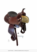 15 Inch Used Big Horn Trail Saddle X Wide Tree 1681