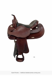 15 Inch Used Big Horn Trail Saddle X Wide Tree 1681