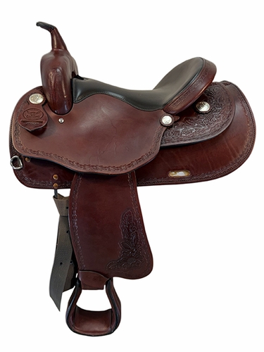 15 Inch Used Big Horn Trail Saddle X Wide Tree 1681