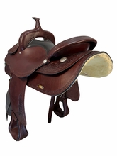 15 Inch Used Big Horn Trail Saddle X Wide Tree 1681