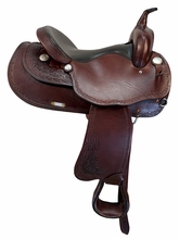15 Inch Used Big Horn Trail Saddle X Wide Tree 1681
