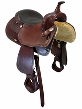 15 Inch Used Big Horn Trail Saddle X Wide Tree 1681