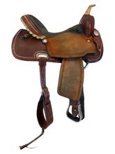 15 Inch Used Billy Cook Barrel Saddle 1530 Wide Tree