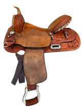 15 Inch Used Billy Cook Barrel Saddle 73201