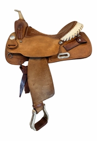 15 Inch Used Billy Cook Barrel Saddle Medium Tree 1527