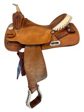 15 Inch Used Billy Cook Barrel Saddle Medium Tree 1527
