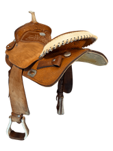 15 Inch Used Billy Cook Barrel Saddle Medium Tree 1527