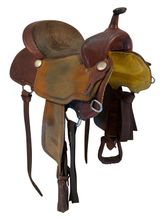 15 Inch Used Billy Cook Barrel Saddle Wide Tree 1550