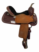 15 Inch Used Billy Cook Barrel Saddle Wide Tree