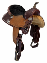 15 Inch Used Billy Cook Barrel Saddle Wide Tree