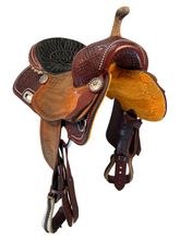 15 Inch Used Billy Cook BW Barrel Saddle 1930