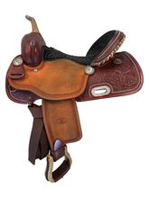 15 Inch Used Billy Cook BW Barrel Saddle 1930