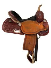 15 Inch Used Billy Cook BW Barrel Saddle 1930