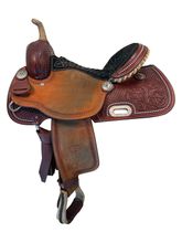 15 Inch Used Billy Cook BW Barrel Saddle 1930