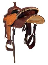 15 Inch Used Billy Cook Ladies All Around Saddle 2040