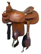 SOLD 2026/03/18   15 Inch Used Billy Cook Ladies All Around Saddle Wide Tree 2046