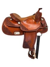 SOLD 2025/11/03   15 Inch Used Billy Cook Pro Reiner Saddle 9603