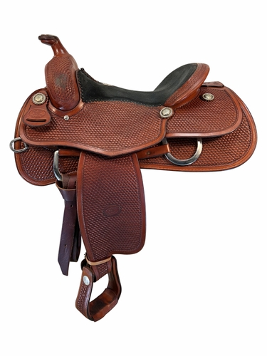 SOLD 2025/09/07 15 Inch Used Billy Cook Reining Saddle