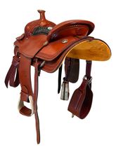 15 Inch Used Billy Cook Roping Saddle