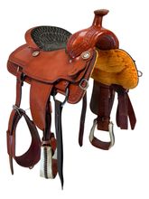 15 Inch Used Billy Cook Roping Saddle