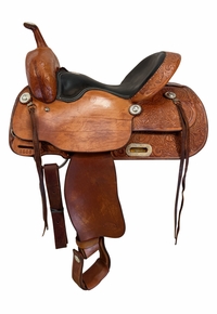 15 Inch Used Billy Cook Trail Saddle Wide Tree 1688