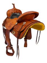 15 Inch Used Billy Cook Trail Saddle Wide Tree 1688