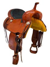15 Inch Used Billy Cook Trail Saddle Wide Tree 1688