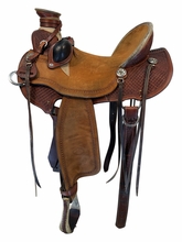 15 Inch Used Billy Cook Wade Ranch Saddle Wide Tree 2197