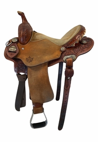 15 Inch Used Cactus Saddlery Charmayne James Barrel Saddle