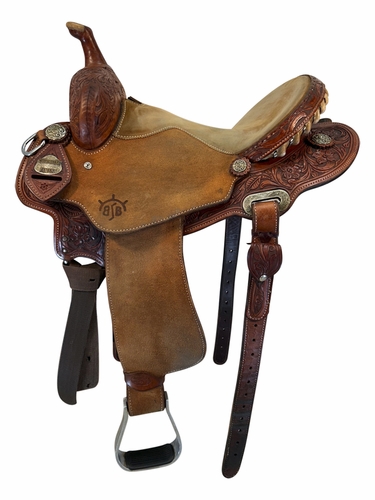 15 Inch Used Cactus Saddlery Charmayne James Barrel Saddle