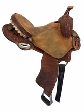 15 Inch Used Cactus Saddlery Charmayne James Barrel Saddle Wide Tree
