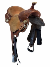 15 Inch Used Cactus Saddlery Charmayne James Barrel Saddle Wide Tree