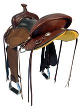 15 Inch Used Cashel Roughout Trail Saddle