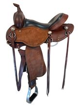 15 Inch Used Cashel Roughout Trail Saddle