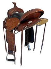 15 Inch Used Cashel Roughout Trail Saddle
