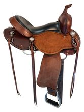 15 Inch Used Cashel Roughout Trail Saddle