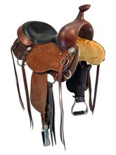 15 Inch Used Cashel Roughout Trail Saddle