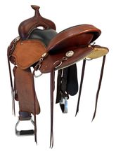 SOLD 2025/10/14j  15 Inch Used Cashel Roughout Western Trail Saddle