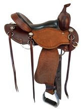 SOLD 2025/10/14j  15 Inch Used Cashel Roughout Western Trail Saddle