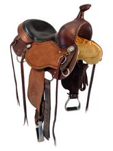 SOLD 2025/10/14j  15 Inch Used Cashel Roughout Western Trail Saddle