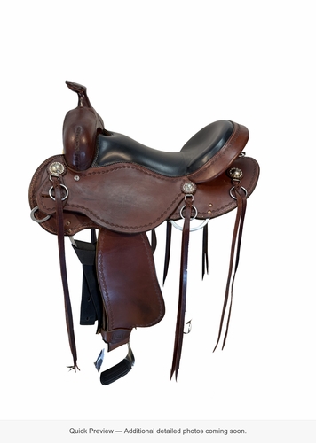 15 Inch Used Cashel Trail Saddle X Wide Tree