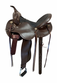 15 Inch Used Circle C Trail Saddle Medium Tree
